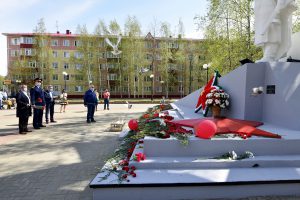 Владимр Семенов, День Победы, возложение
