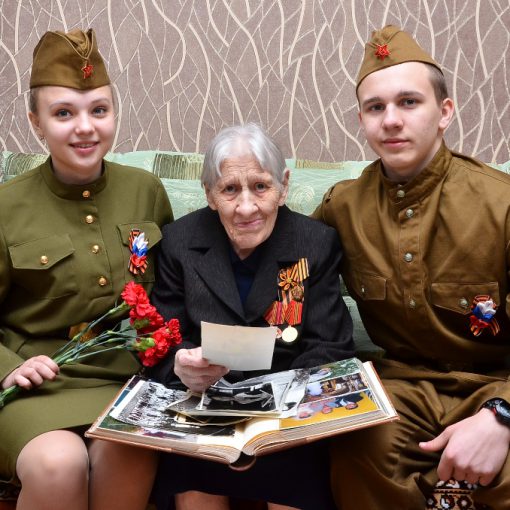 День Победы, ветеран, волонтеры