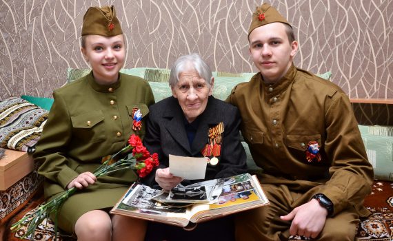 День Победы, ветеран, волонтеры