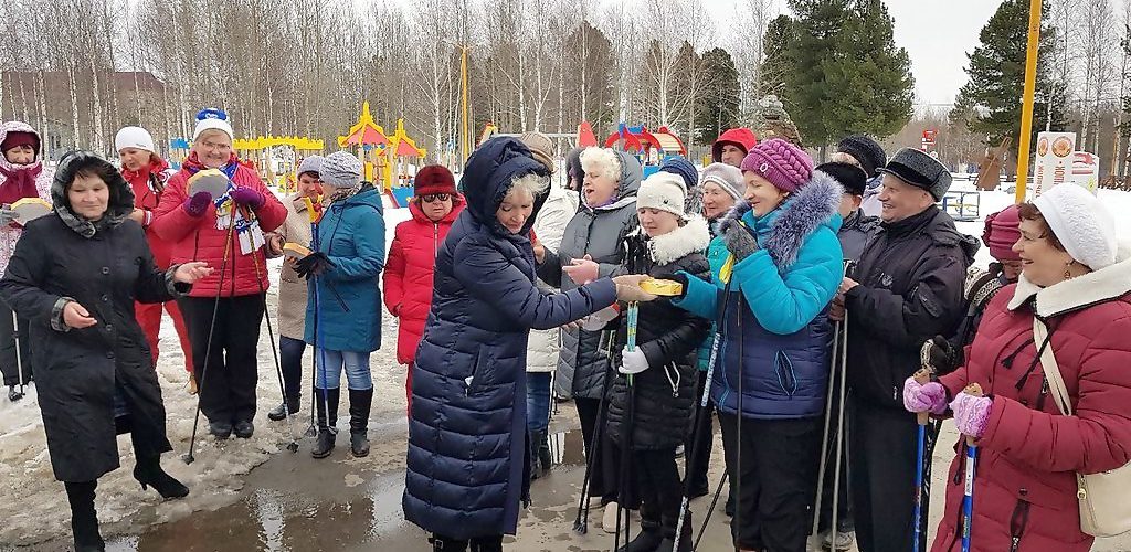 скандинавская ходьба, старшее поколение