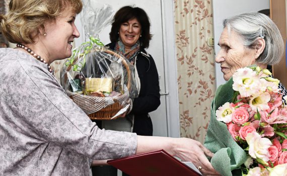 юбилей, пенсионер, поздравление