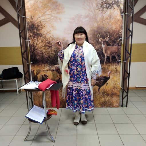Галина Павловна Лаптева, писатель, ханты, КМНС, северные народы