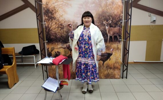 Галина Павловна Лаптева, писатель, ханты, КМНС, северные народы