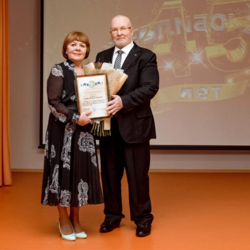 Владимир Семенов, школа, юбилей