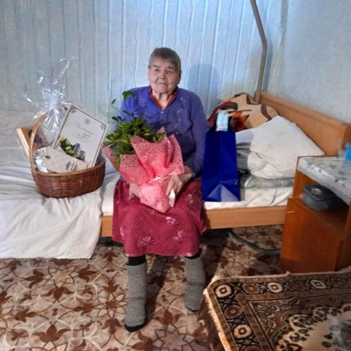 Раиса Ивановна Лесникова, ветеран, проект, поздравление