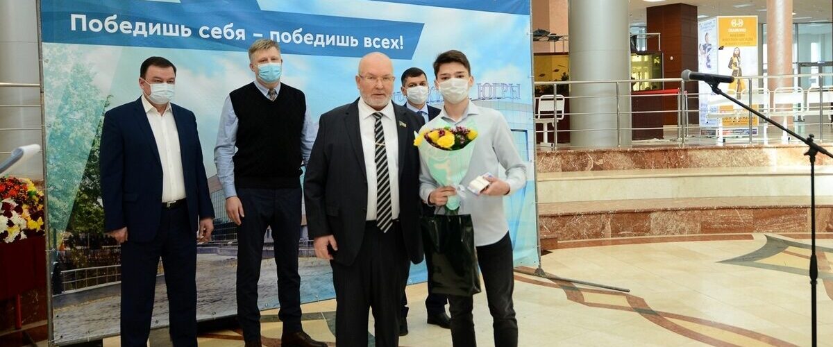 Владимир Семенов, награждение спортсменов