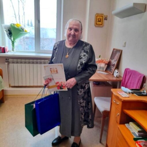 ветеран, акция, БФ Благодарность, «Доброта нужна всем», Пойковский, Анна Афанасьевна Каримова