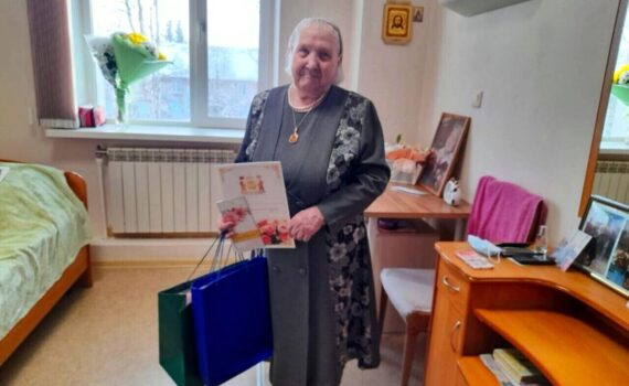 ветеран, акция, БФ Благодарность, «Доброта нужна всем», Пойковский, Анна Афанасьевна Каримова