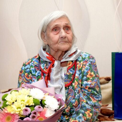 Анфиза Парфентьевна Дерябина, поздравление, ветеран, старшее поколение