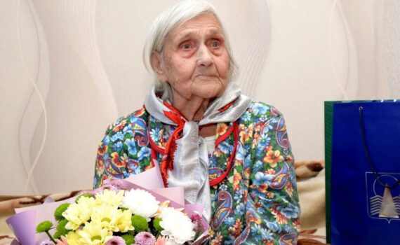 Анфиза Парфентьевна Дерябина, поздравление, ветеран, старшее поколение