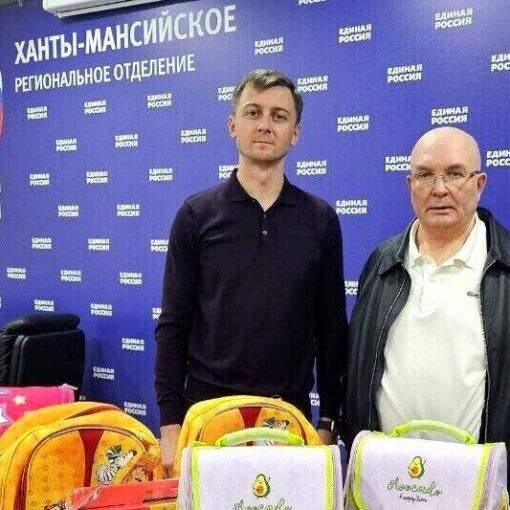 Николай Заболотнев, Владимир Семенов, акция «Собери ребёнка в школу»