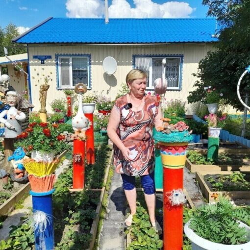 акция для активного досуга пожилых югорчан "Дачница", старшее поколение партийный проект