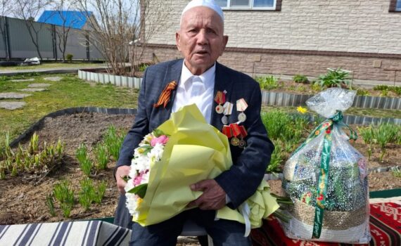 Алимбеков Алим Алимович Салым труженик тыла