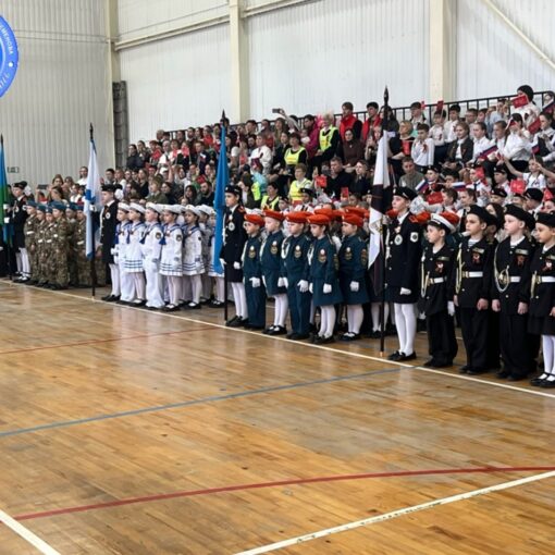 Парад юных волонтеров Победы Нефтеюганского района