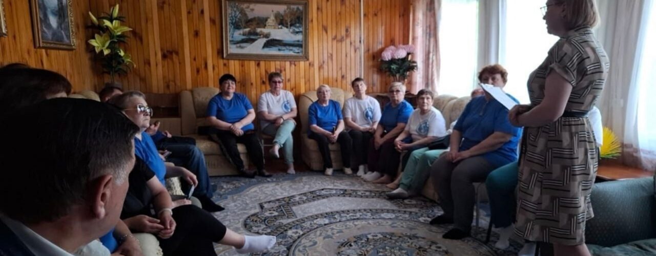 Клуб активного долголетия ЗОЖигай, консультация с психологом Юганская Обь