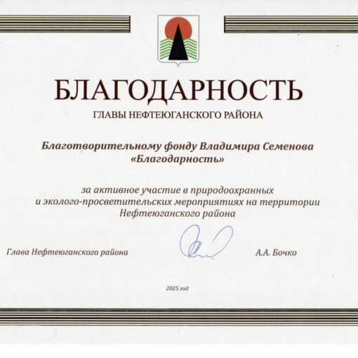 Благодарность