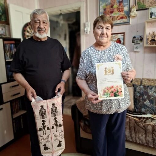 Чеускино супруги Коркины 55 лет совместной жизни