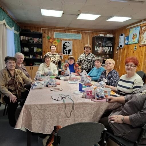 п.Юганская Обь Новогодняя встреча В кругу друзей кружок Волшебный крубок