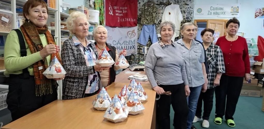 с.п.Салым Новогодняя встреча В кругу друзей, Салым За наших