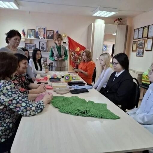 г.п.Пойковский Мастер-класс по вязанию