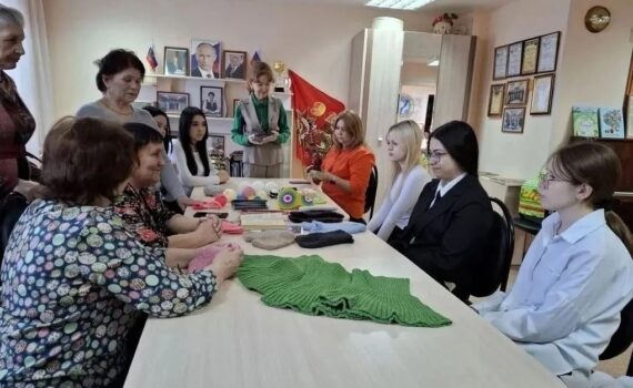 г.п.Пойковский Мастер-класс по вязанию