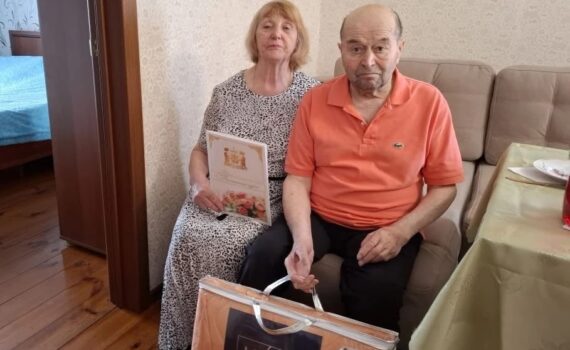 Куть-Ях 55 лет совместной жизни Ершовых Ивана Афонасьевича и Галину Владимировну