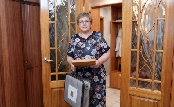 Акция «Юбилей с доставкой на дом» Голудина Миннесрур Зиннатулловна